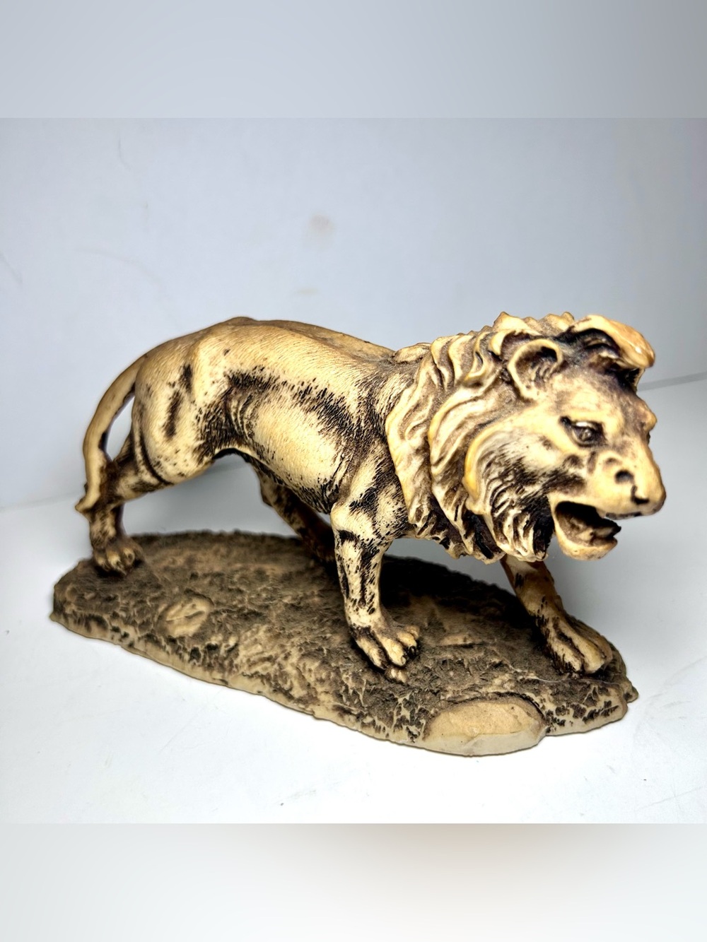 Vintage Tiger Carving
